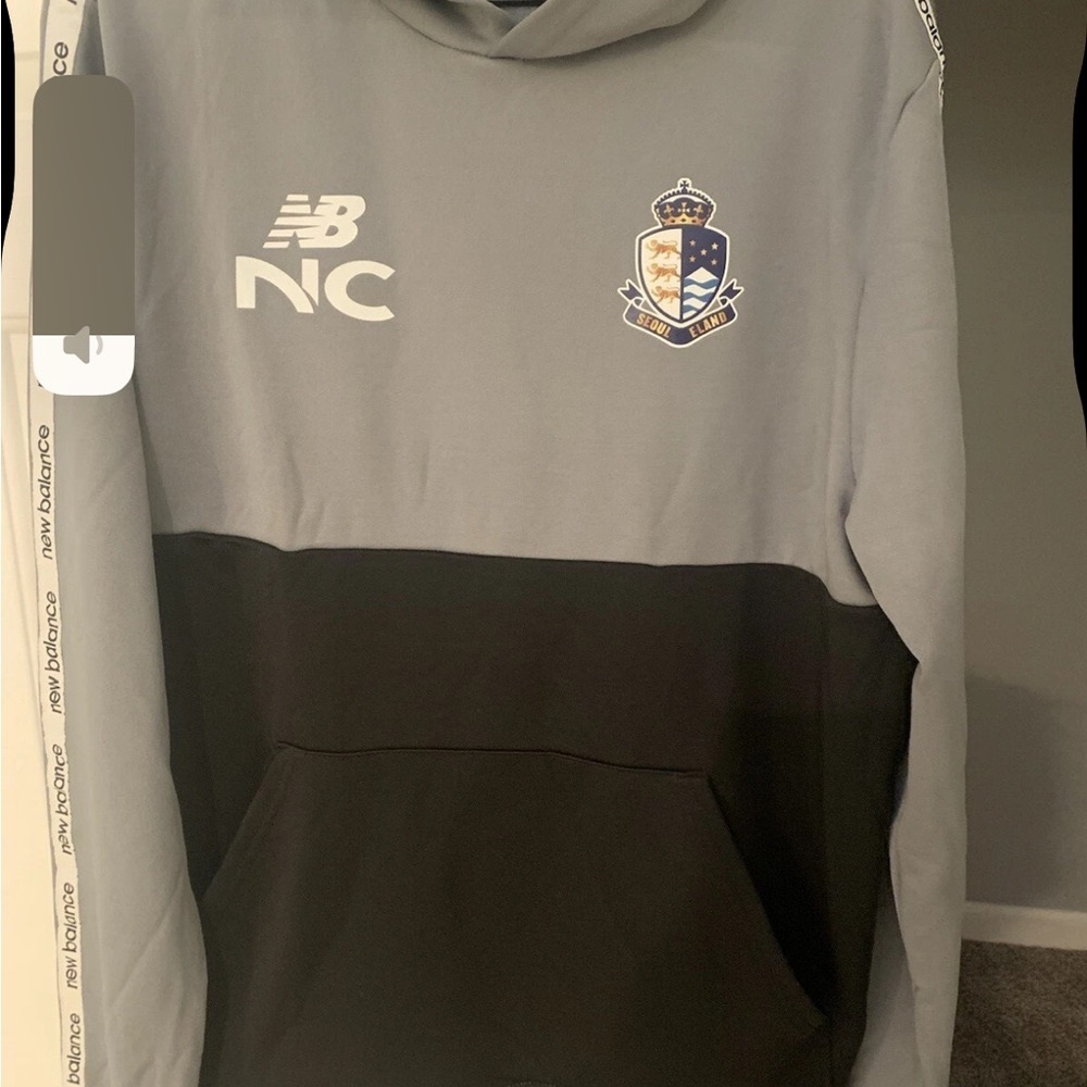New Balance Seoul E-Land FC Training Sweatshirt Sz L Korea Soccer KLeague